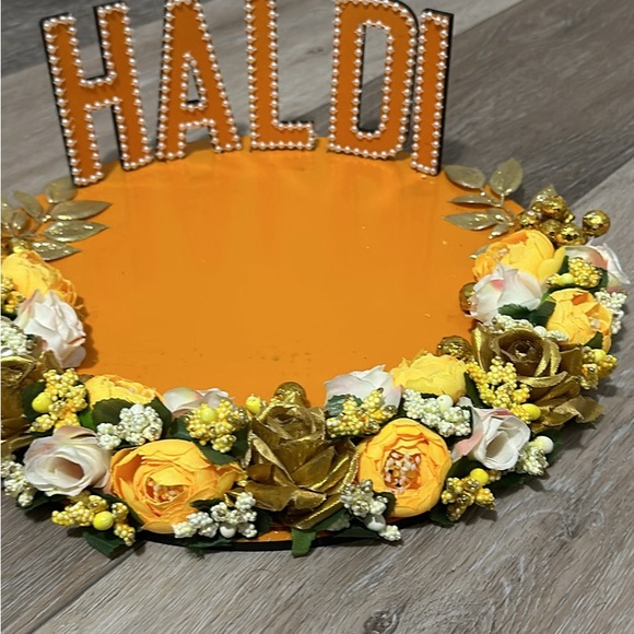 Haldi Platter for wedding - Picture 1 of 2